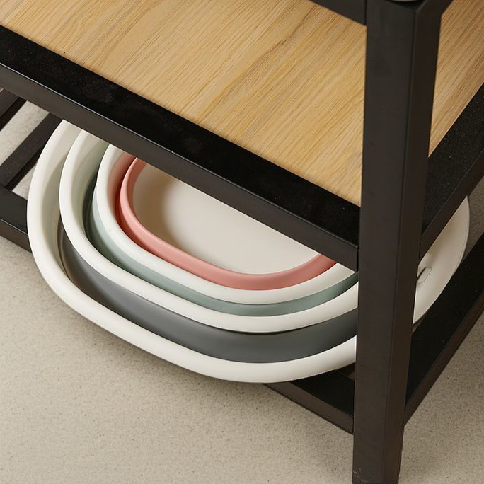 가정용 귀여운 세면대 접이식 여행용 휴대용 대야 아기 빨래대야 학생 기숙사 전용 세면대