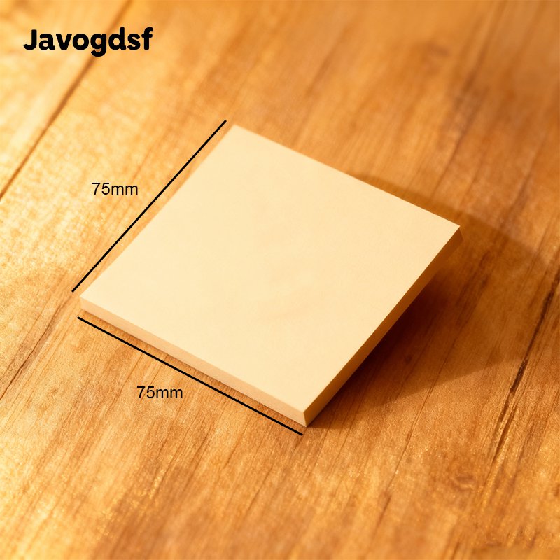 牛皮紙便利貼6個裝包裝細節