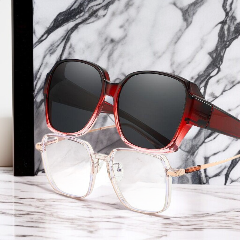 패션 선글라스 여성 근시 선글라스 미끄러지지 않고 자외선 차단 트랜드 호외 옥외 실외 야외