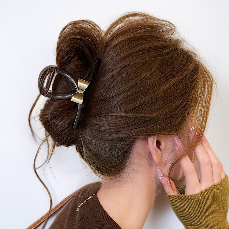 Raffinierter Retro-Schleifenclip