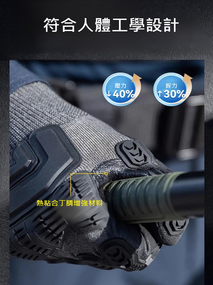 鐵競機械戰甲Pro防割戰術手套