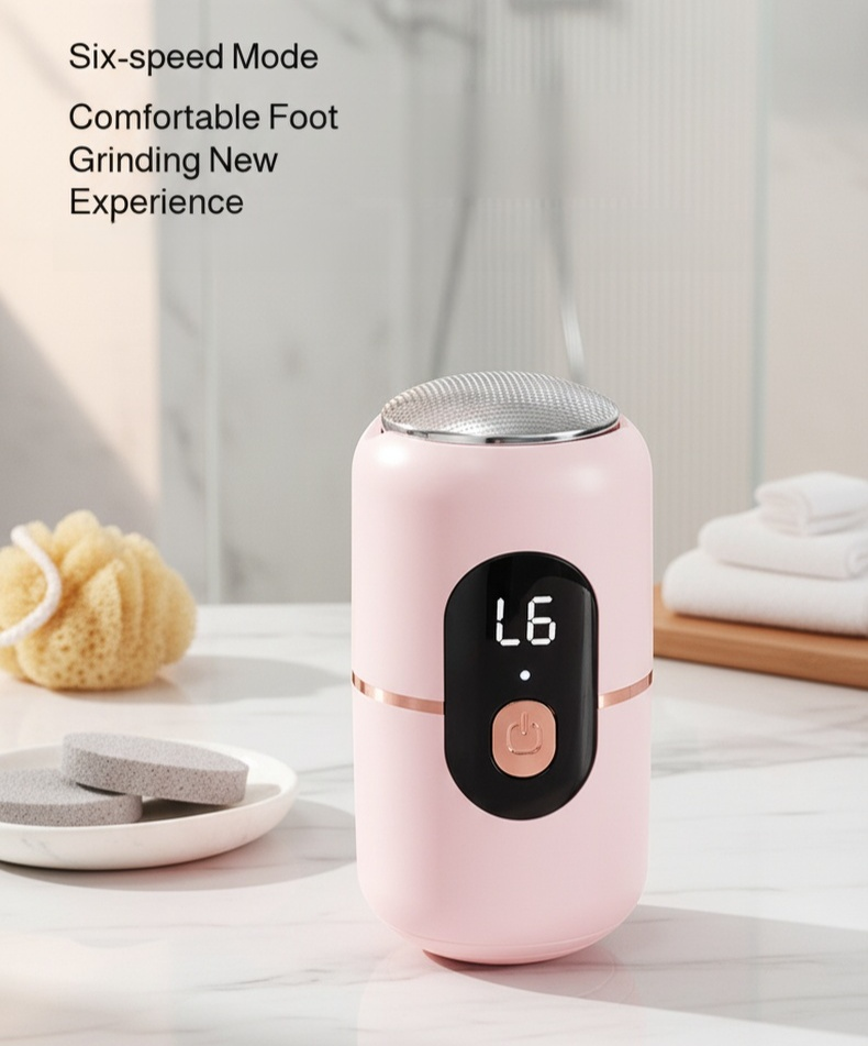 Before and after results with Electric Foot File