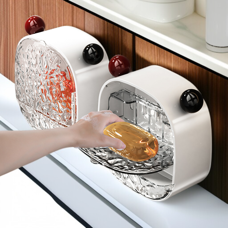 Bear Free Wall Mounted Soap Box Bathroom Storage Box