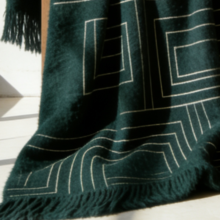 Manta Suave y Decorativa