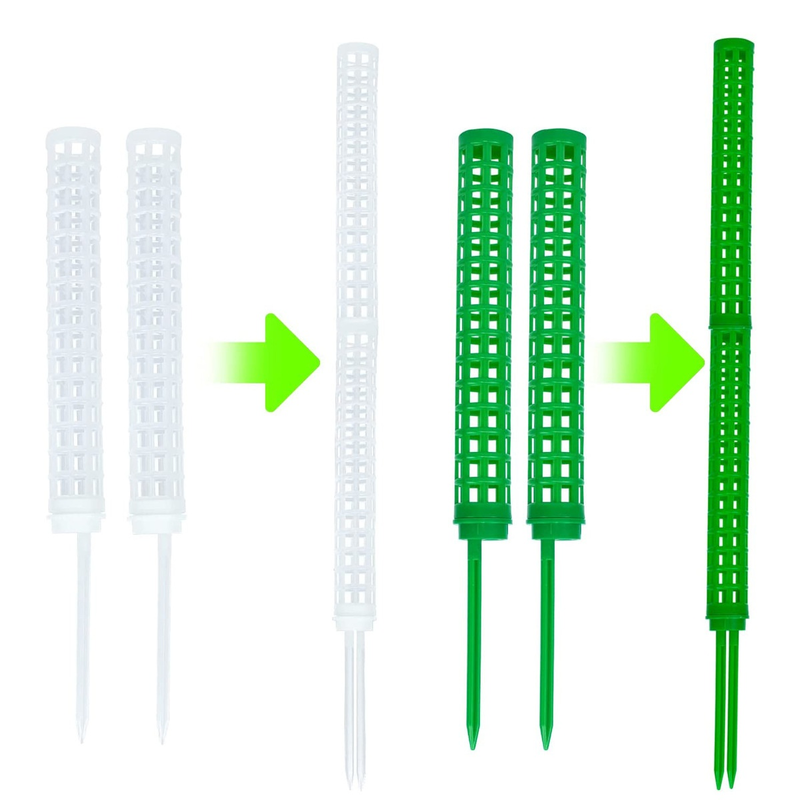 絡み合う苔ココナッツ繊維スティック