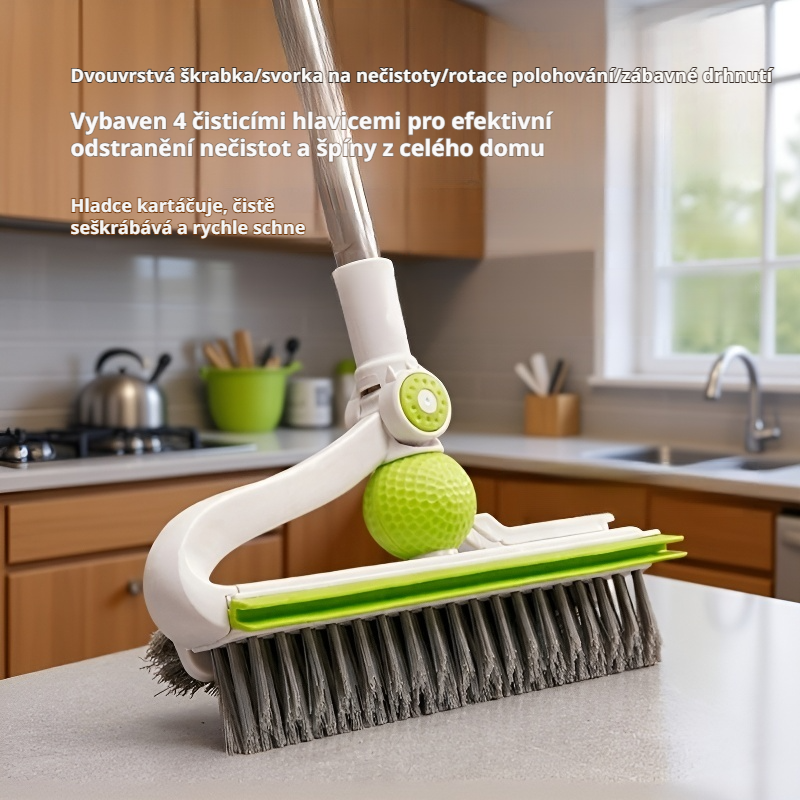  Multifunkční kartáč na podlahové spáry