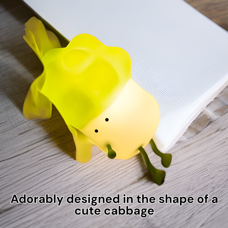 Cute Cabbage-Shaped Children's Night Light