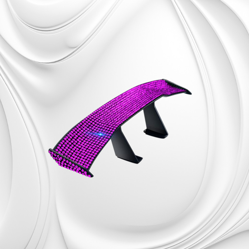 Mini car spoiler sticker, universal, no drilling required, personalized exterior decoration for car 