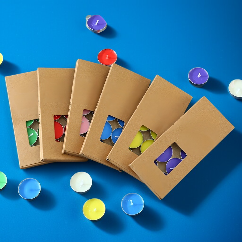 10 boxed candles