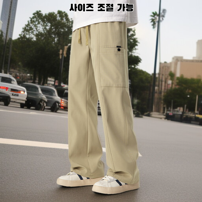 스트링 캐주얼 팬츠