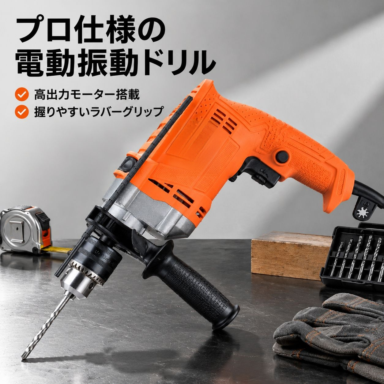 業務用多機能減振電動工具