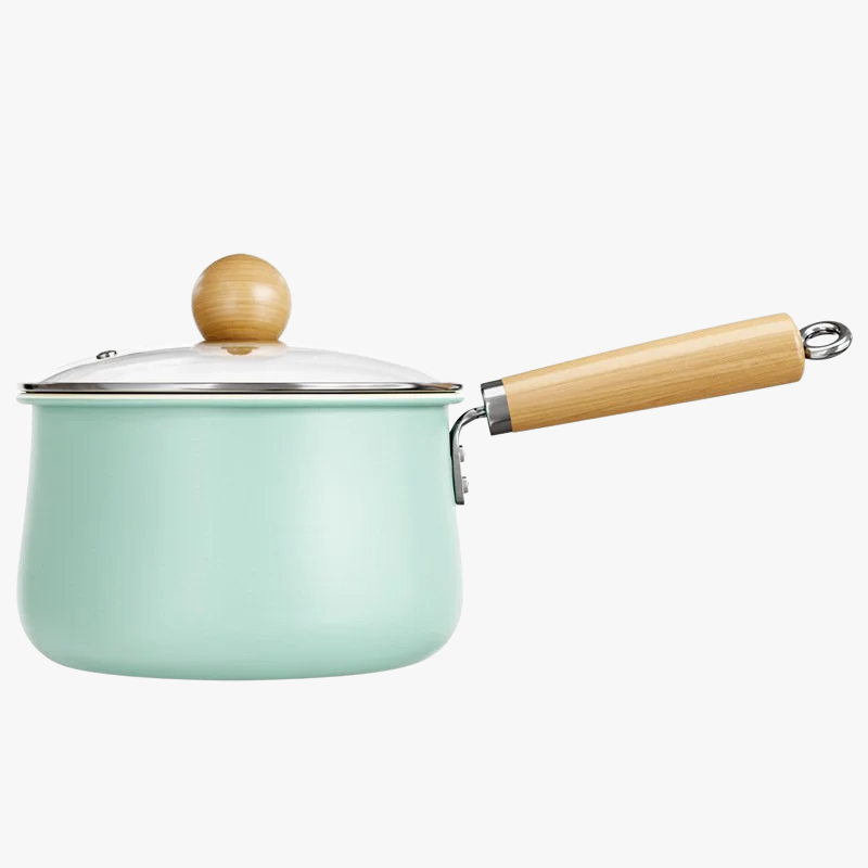 가정용 무접착 우유냄비 양면 무접착 비주얼 라면냄비