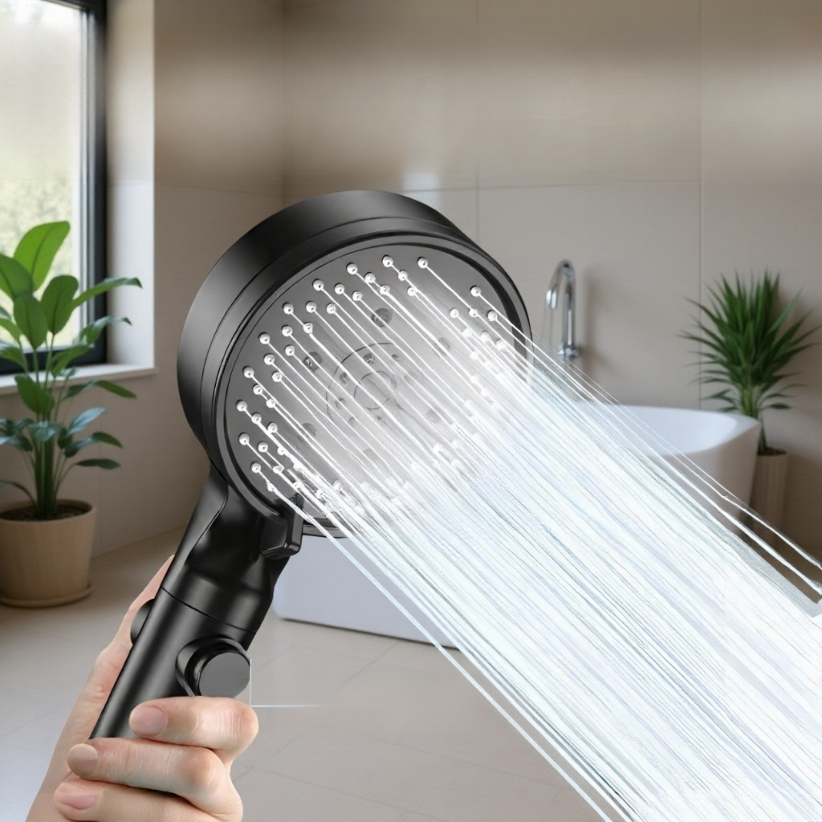 節約しながらしっかり洗える加圧シャワー