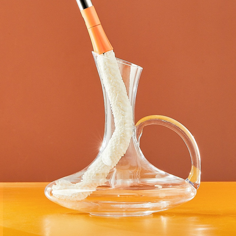 廚房可彎曲軟毛杯刷