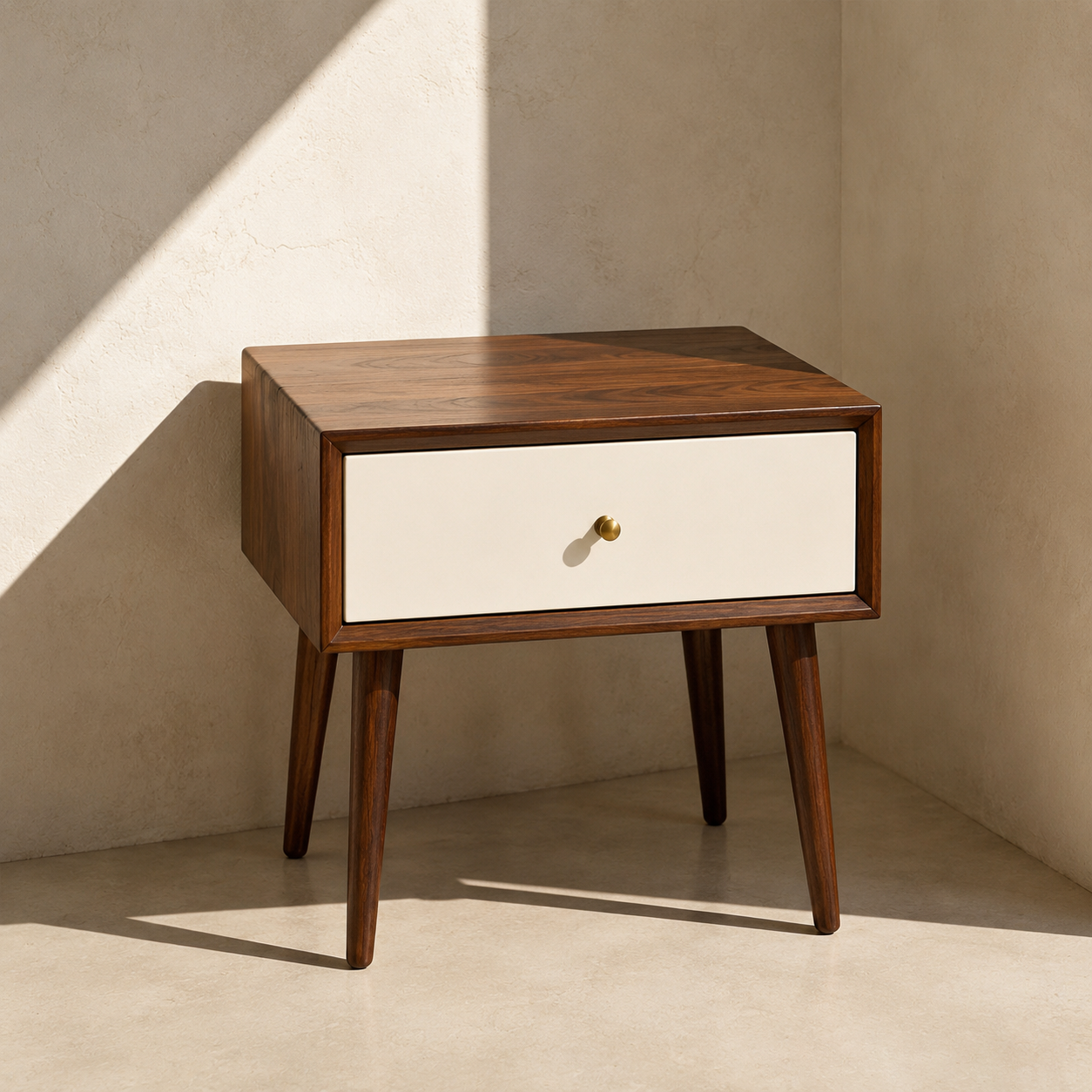 Schlafzimmer Massivholz Nachtschrank Set (2 Stück)