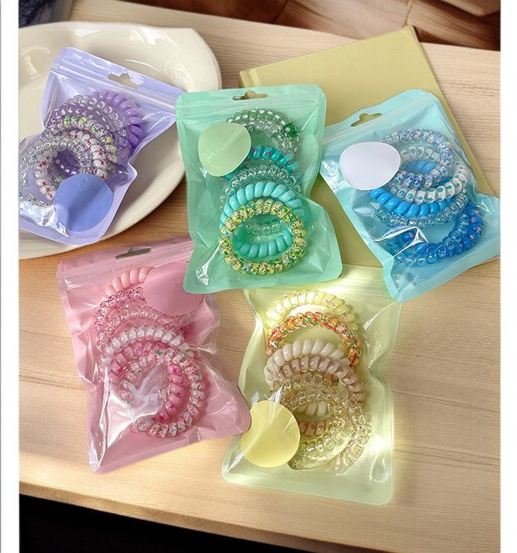 無痕頭繩簡約皮筋細節圖