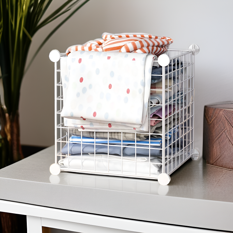 舒適鐵絲整理籃 單層/雙層（兩種選擇）