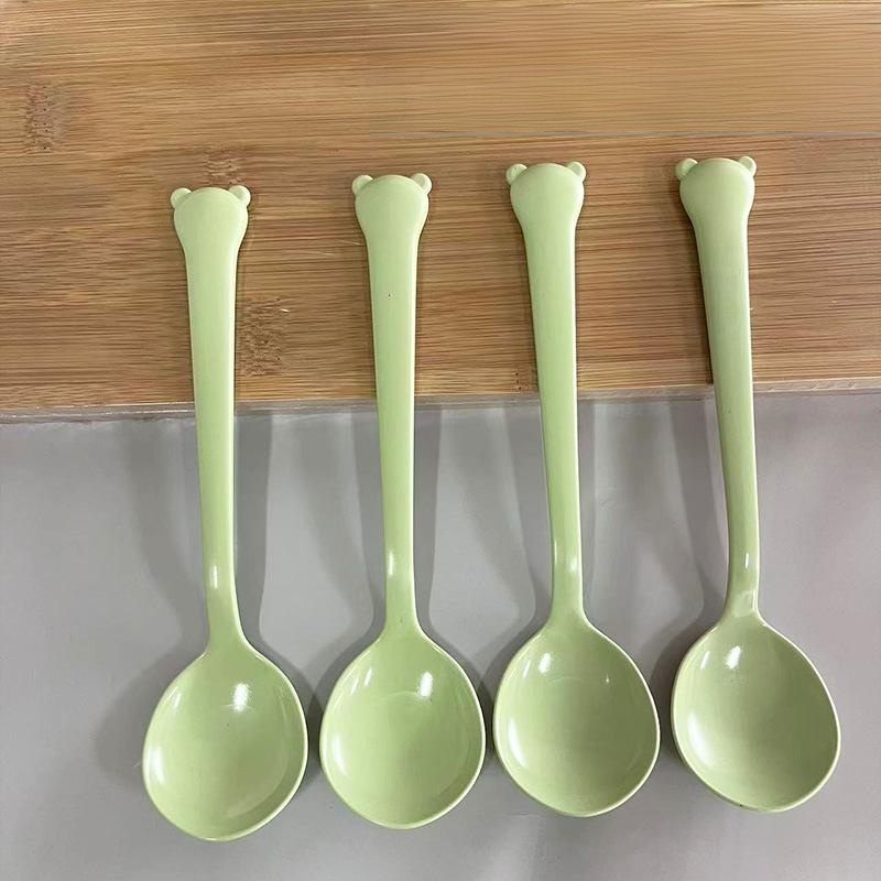 long-handled dessert spoon