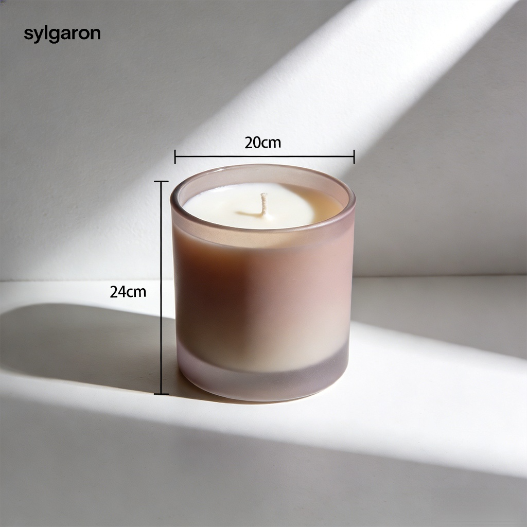 天然蠟質香氛蠟燭細節特寫