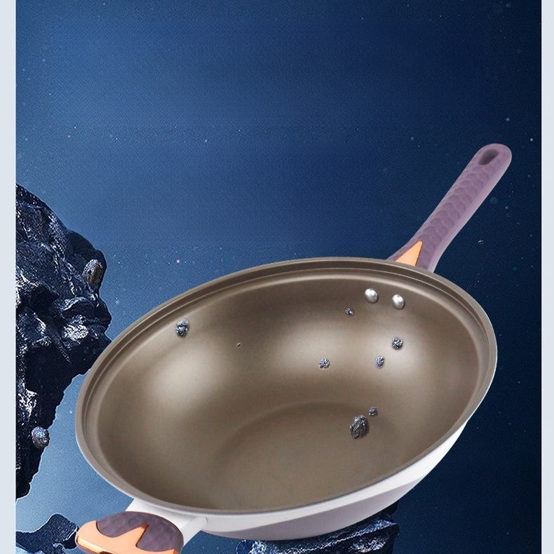 Doppelfarbige Titan nicht klebende Pfanne