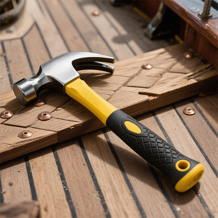 Martillo de garra de cabeza cuadrada de acero con alto contenido de carbono