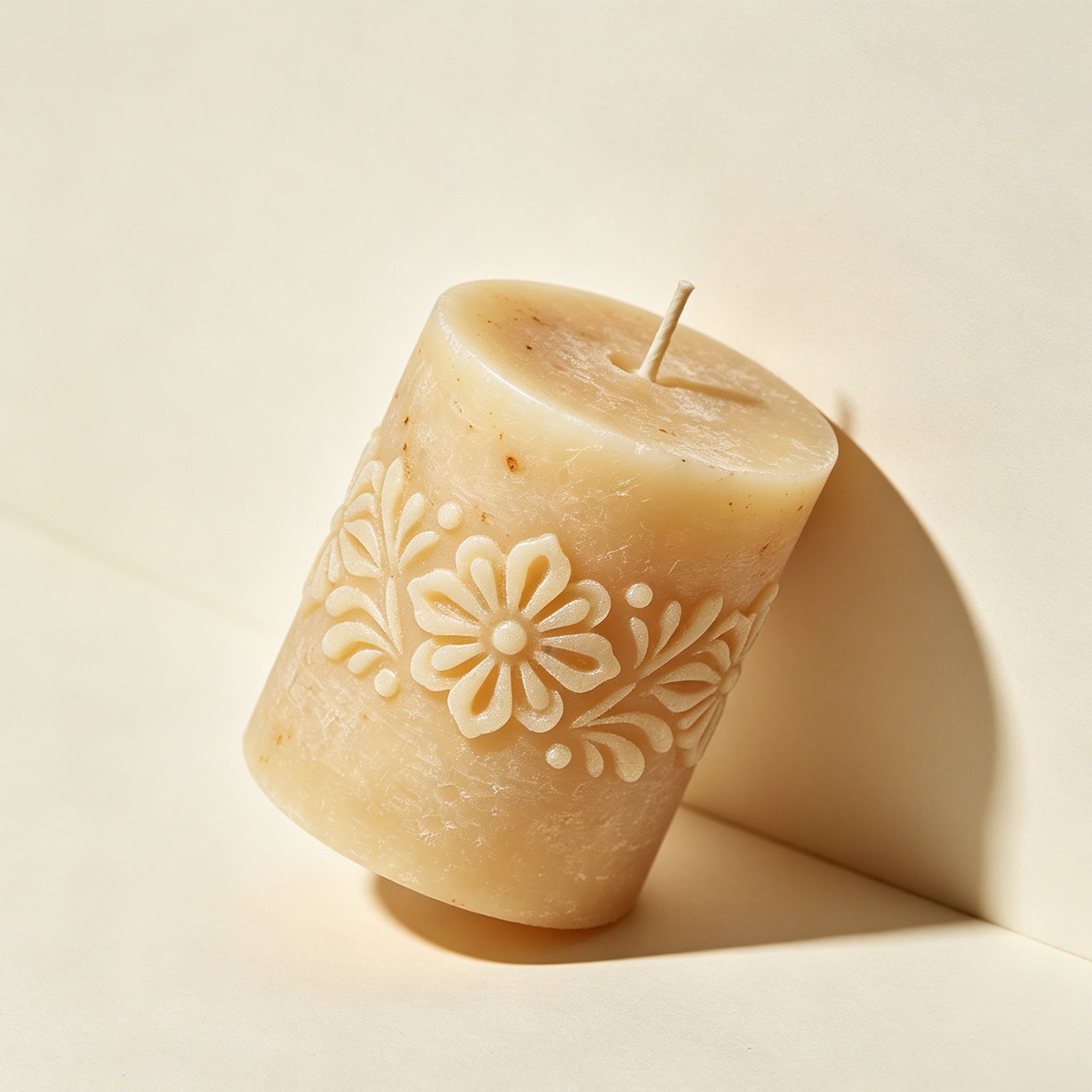 Vela aromática natural