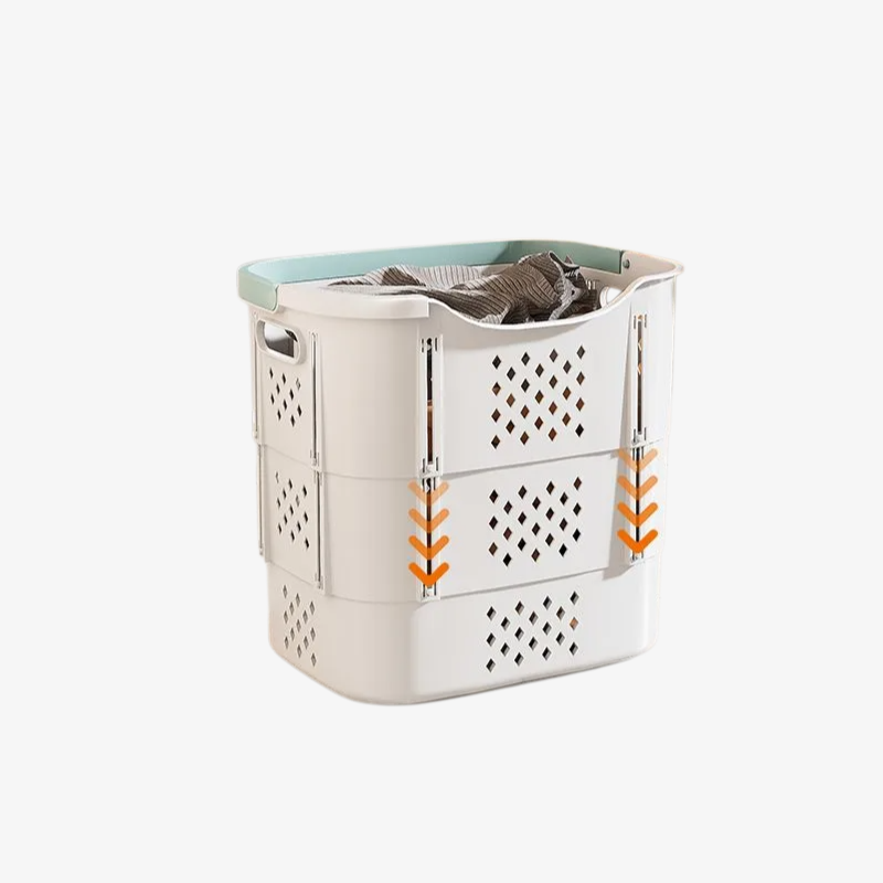 Multilayer largecapacity clothing storage basket