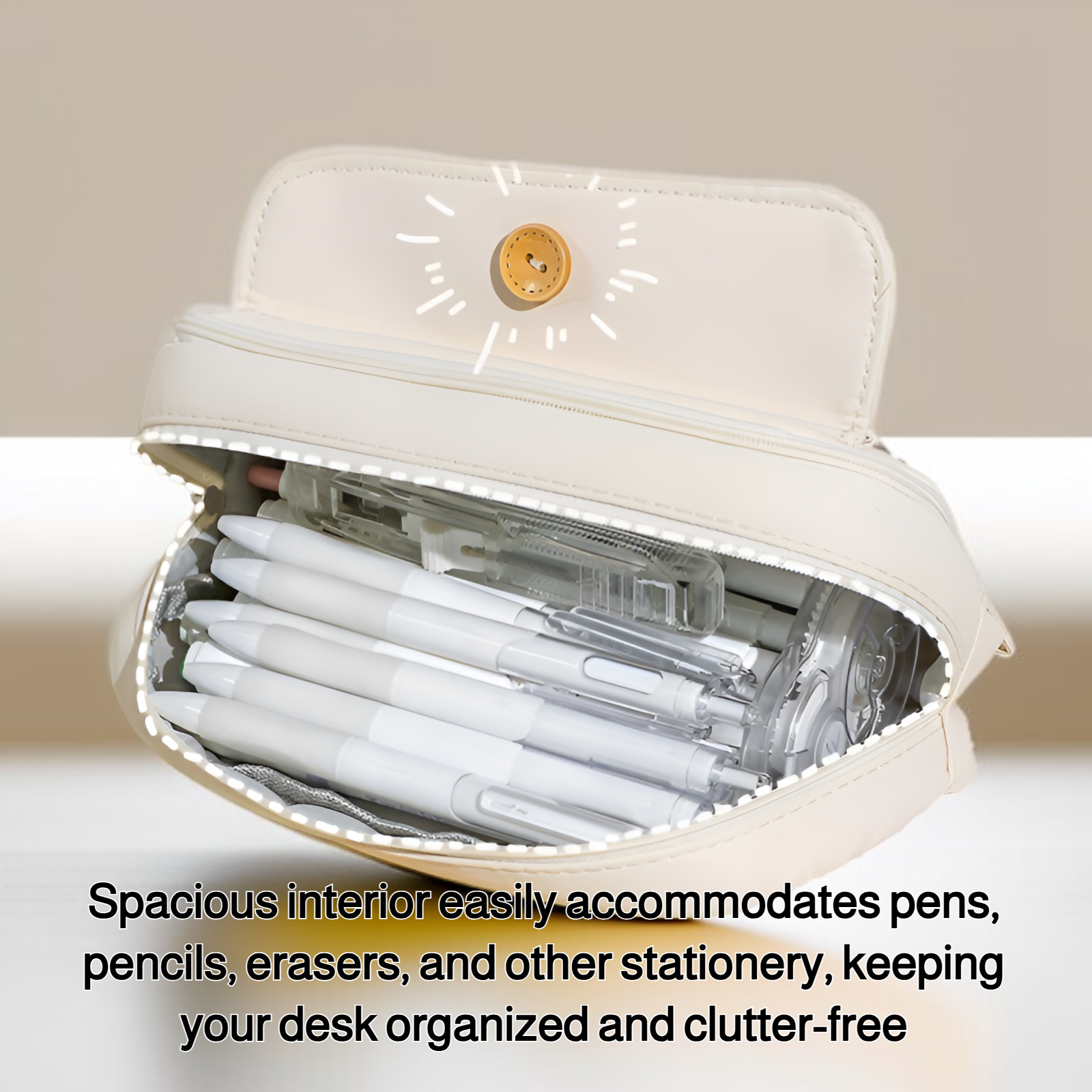 Japanese style large capacity pencil case