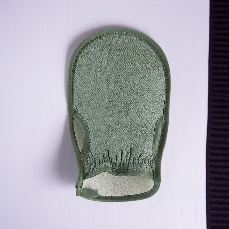 強力な角質除去、背中のスクラブ、バスグローブ用のバスタオル。