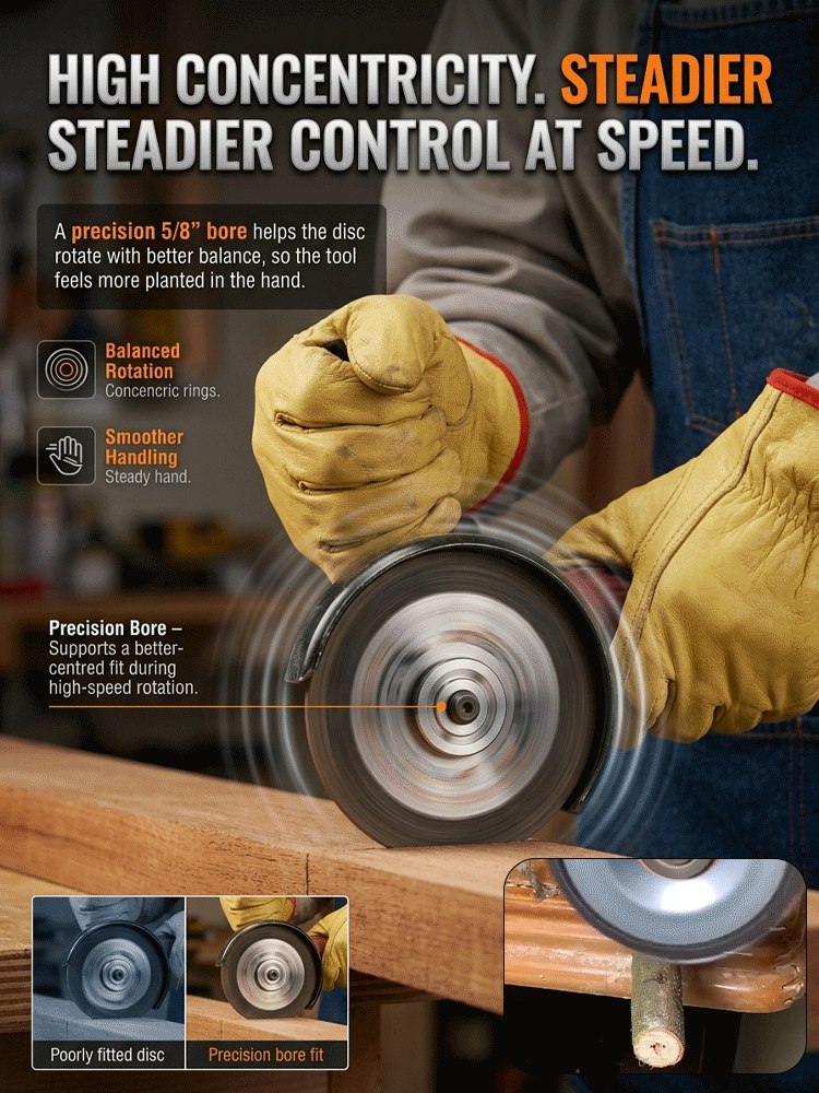 Black Diamond Angle Grinder High-Speed Cutting Disc