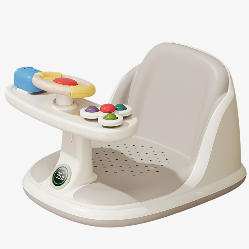 Babybadewanne Badehocker Kinderbadesitz Rutschfester Sitzstuhl Spaßspiel Babybadewanne Universalbade
