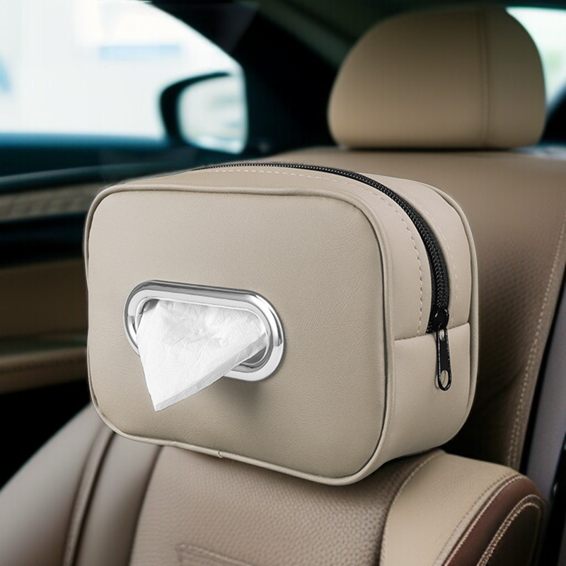 자동차 티슈 케이스 팔걸이 케이스 밴딩 차량용 티슈백 등받이 차량용 티슈 케이스 차내용품