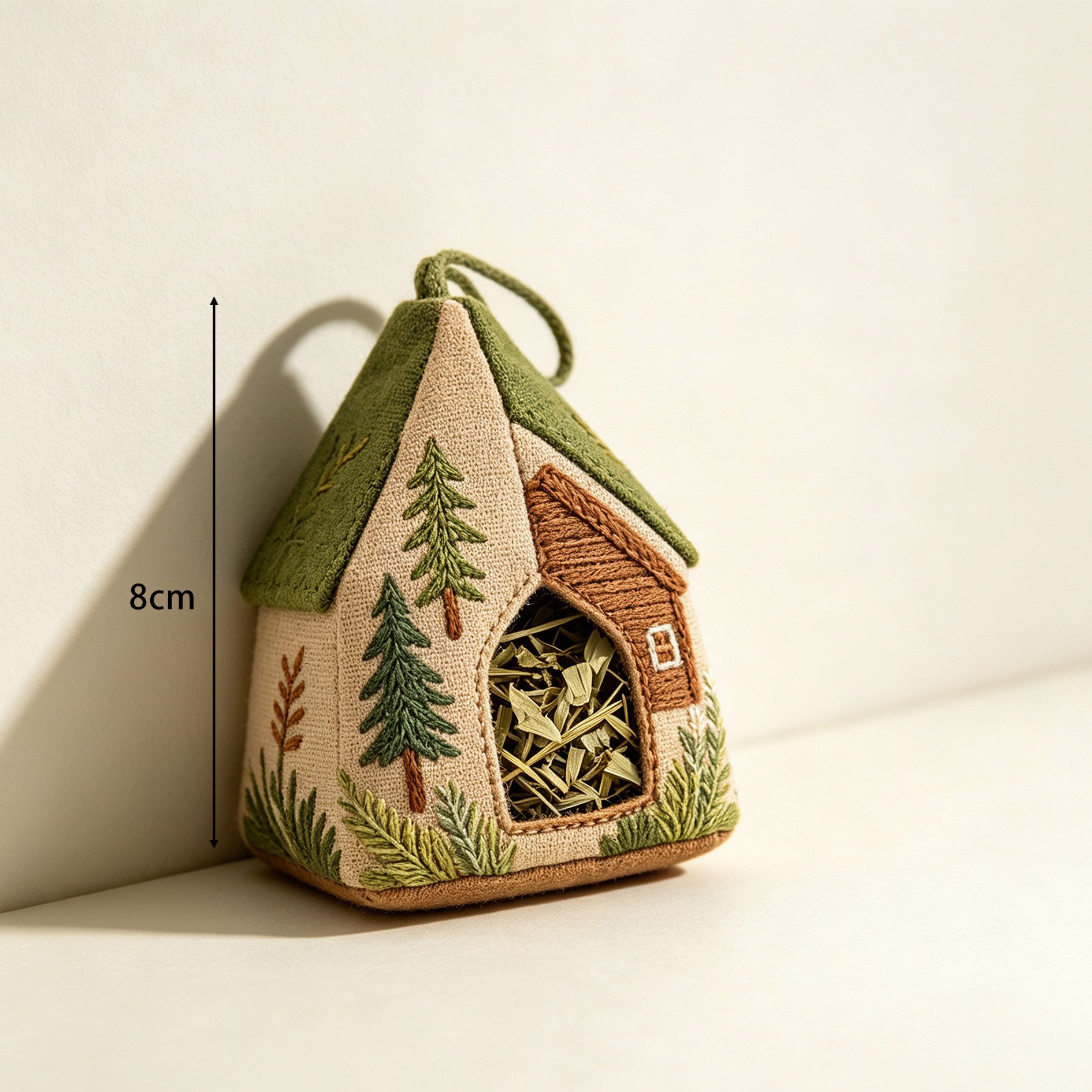 Natural herbal sachet for closet and car freshening