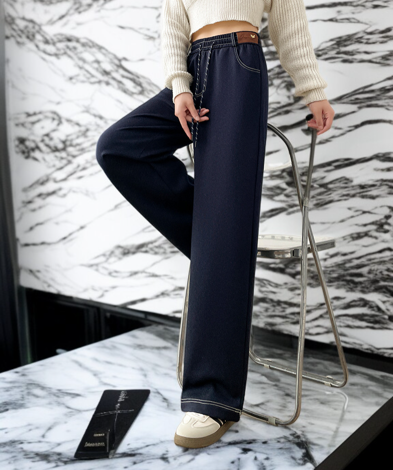 カジュアルコーデに合うハイウエストジーンズ