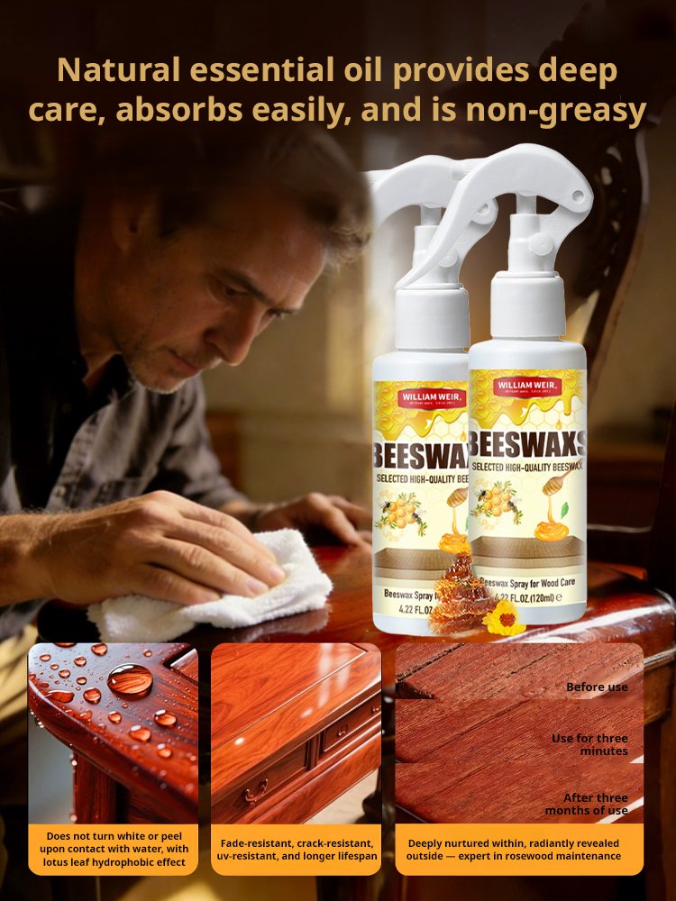 [Turn Old Furniture into New Furniture] Polishing Beeswax Spray