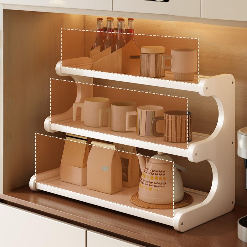 桌面杯架置物架多層展示收納架茶具水杯擺放架