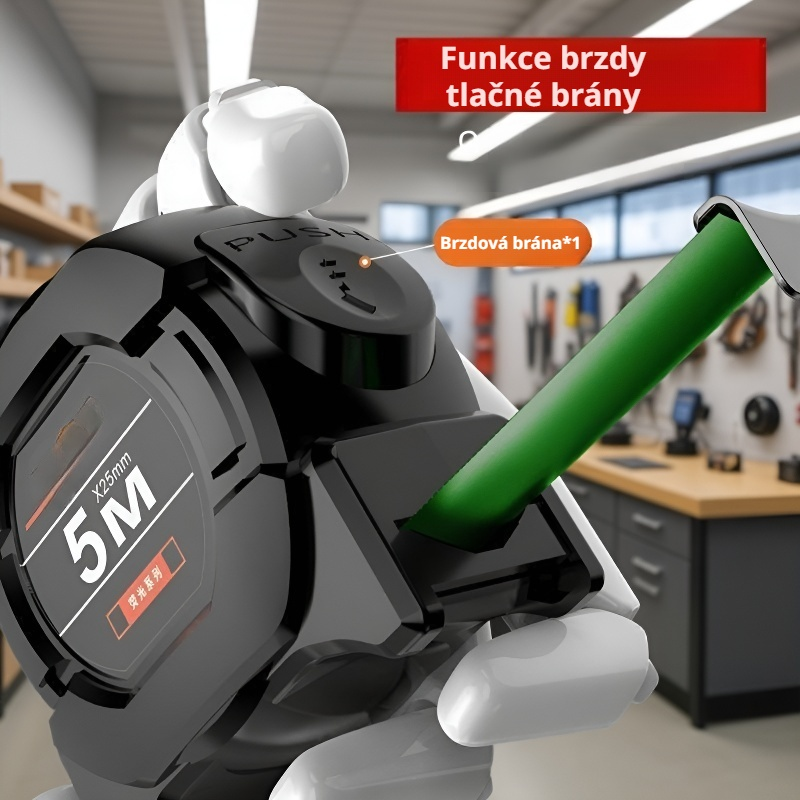 Vysoce přesný fluorescenční měřicí pásmo, odolné proti nárazům, zesílené