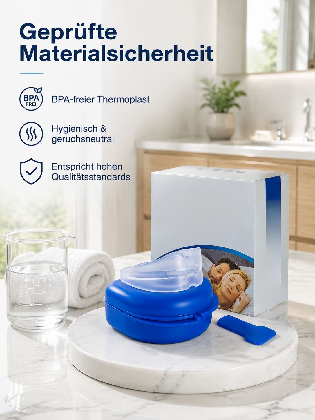 Schneidbarer thermoplastischer Dentaltablett