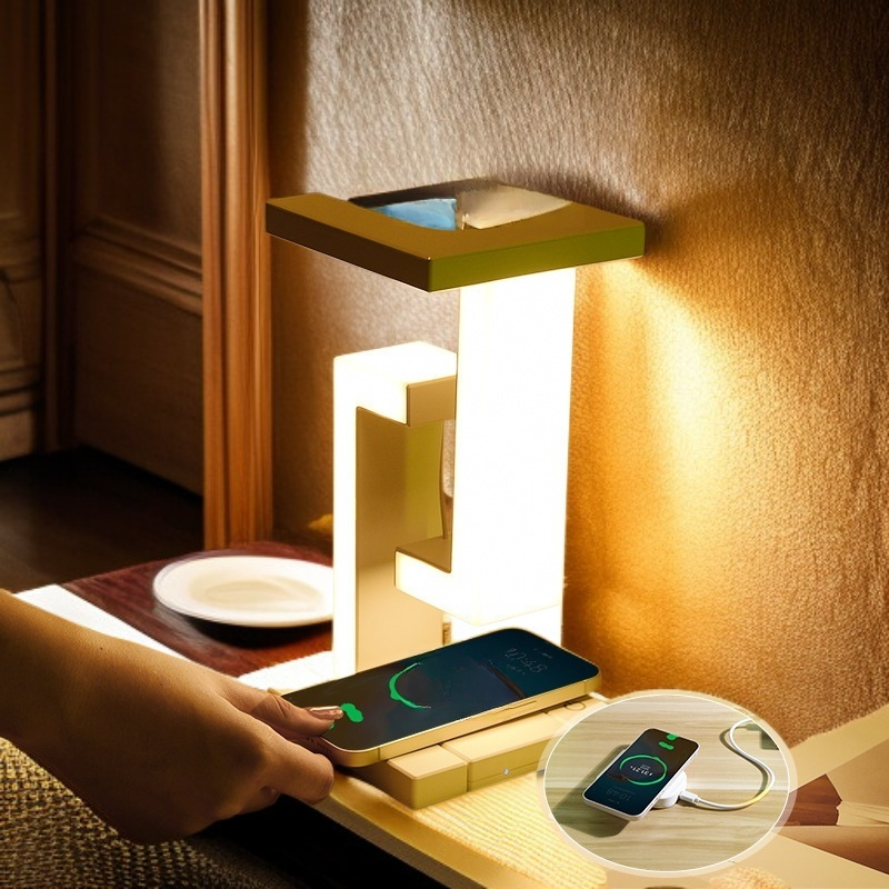  밸런타인데이 로맨틱 현탁 라디오 램프 충전 세트