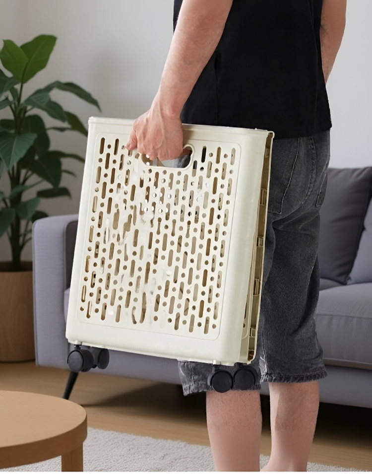 Cesta de almacenamiento para ropa sucia y limpia