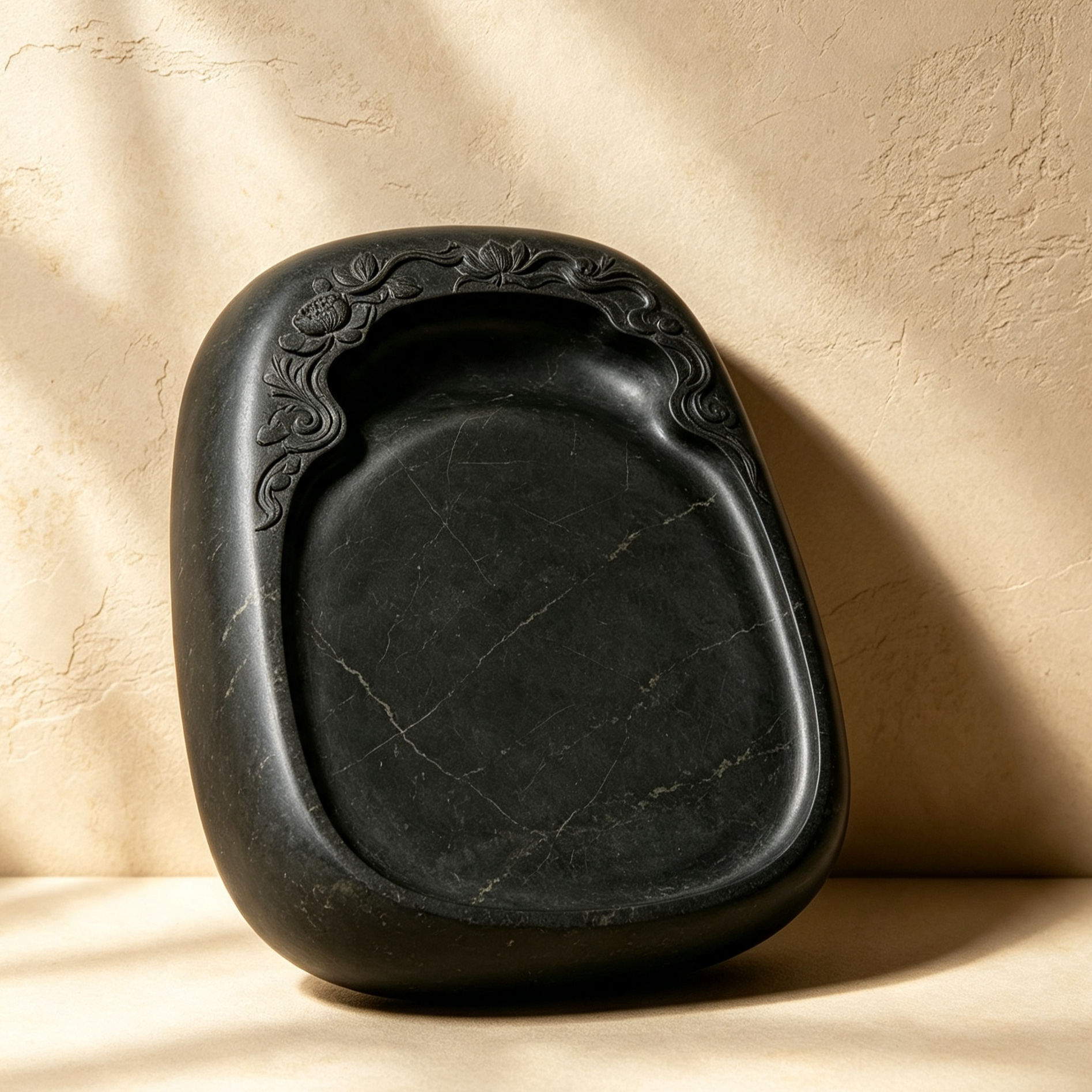 Traditional Chinese ornament made from Shexian inkstone