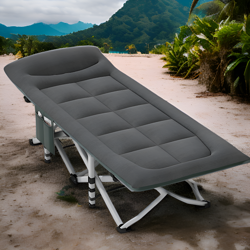 Cama Militar Multifuncional Plegable para Exterior y Oficina
