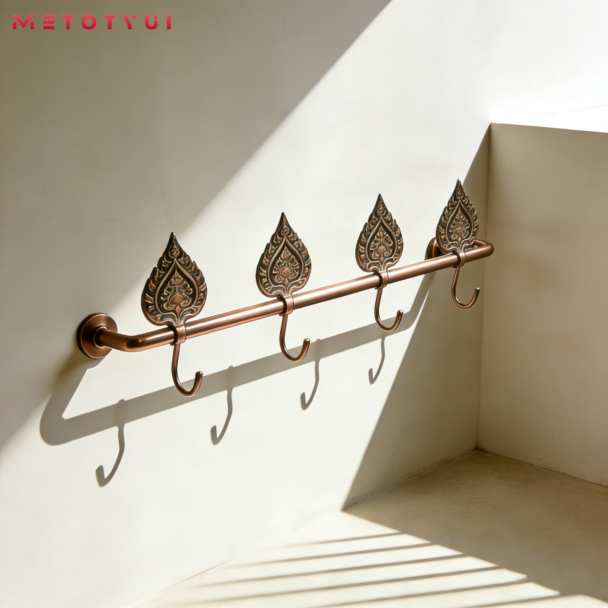 ราวแขวนผ้าแบบติดตั้งง่าย ไม่ต้องเจาะผนัง