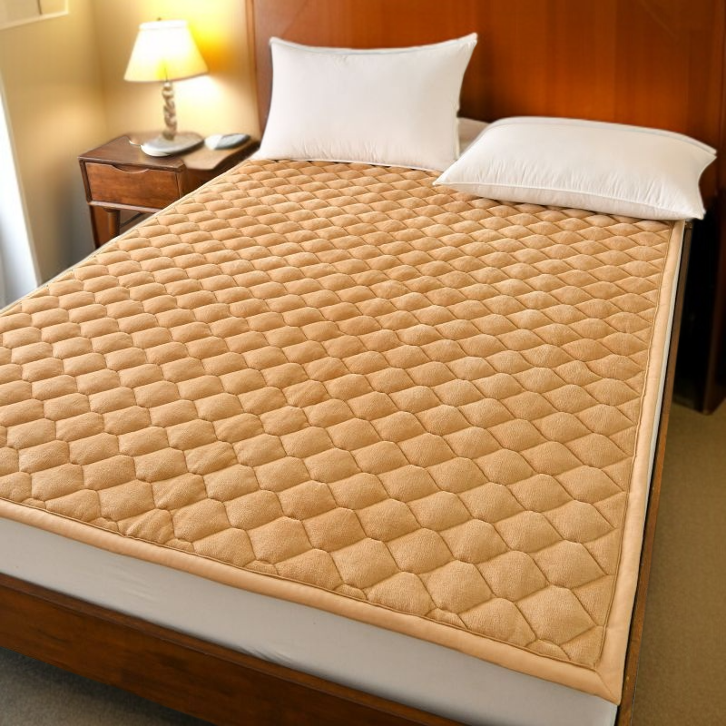 기숙사 두꺼운 보온 매트리스 우유 융털 매트리스 플란넬 담요 매트리스 매트리스 두꺼운 보온 밀키 매트리스