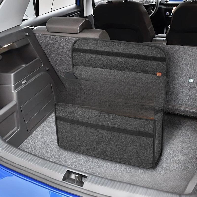 車用トランクフェルト収納整理ボックス（2色展開）