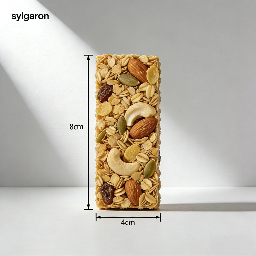 蜂蜜堅果麥片健康營養早餐示意圖