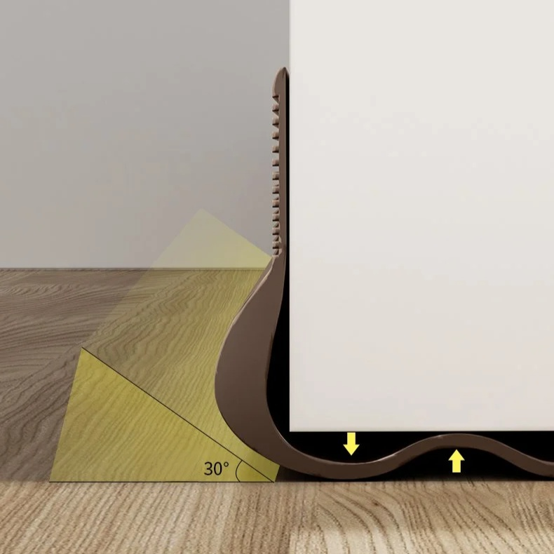 門縫門底密封條隔音條門貼防漏風擋門擋風