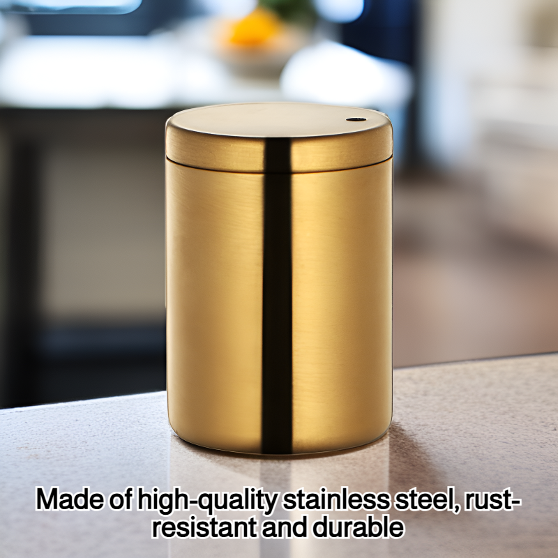 Stainless steel toothpick holder