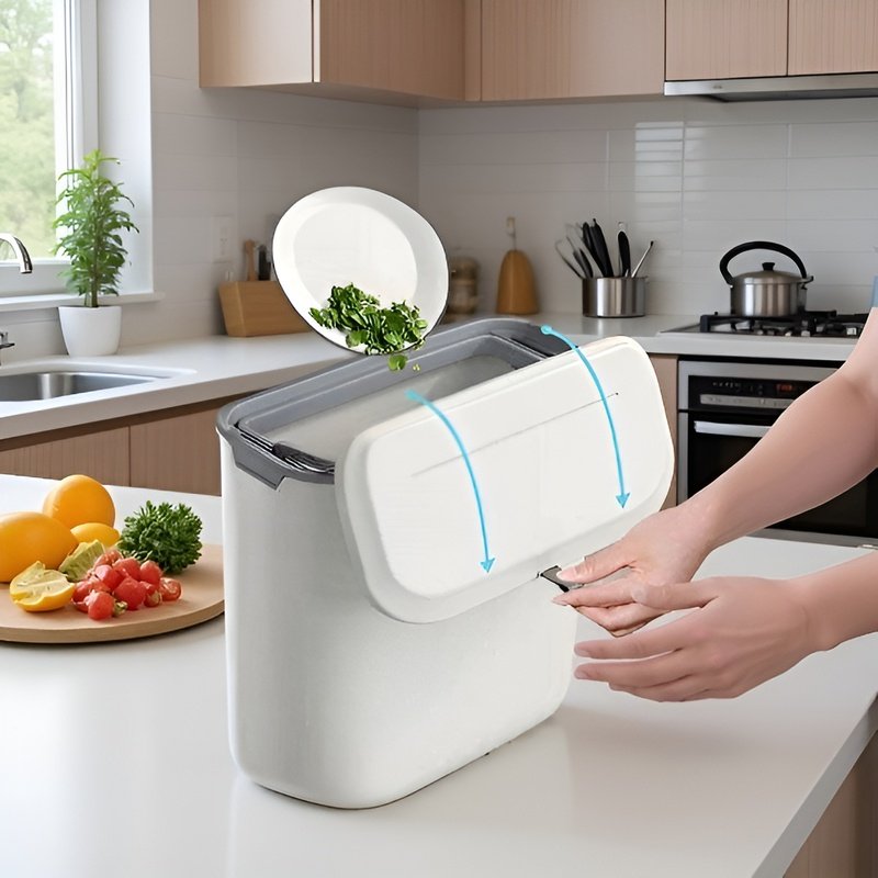 벽걸이형 주방 휴지통 고급형 + 비닐봉투 증정