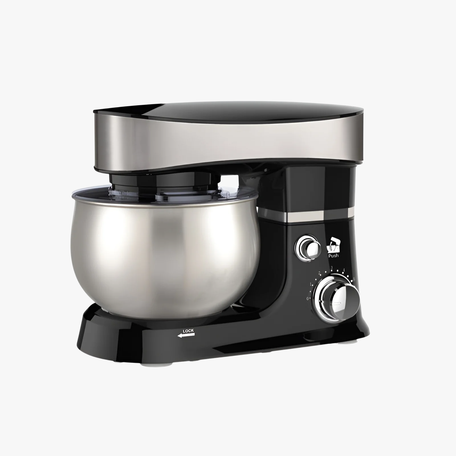 5.5L Large Capacity Kitchen Mixer, Kneading/Whisking/Blending 3-in-1